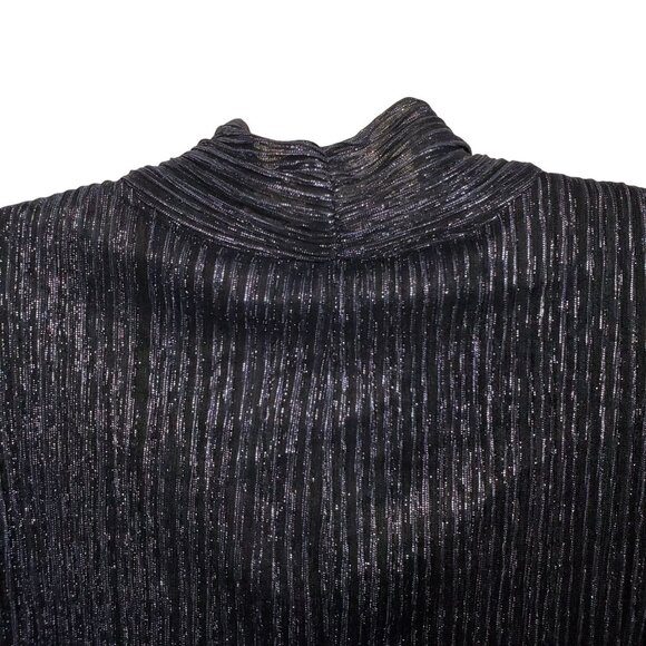 Connected Apparel Plus 14W Dress Jacket 1 Piece Metallic Evening Plus Dressy - Picture 11 of 14